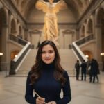 Tạo chân dung 8K sống động giữa không gian nghệ thuật tại Louvre