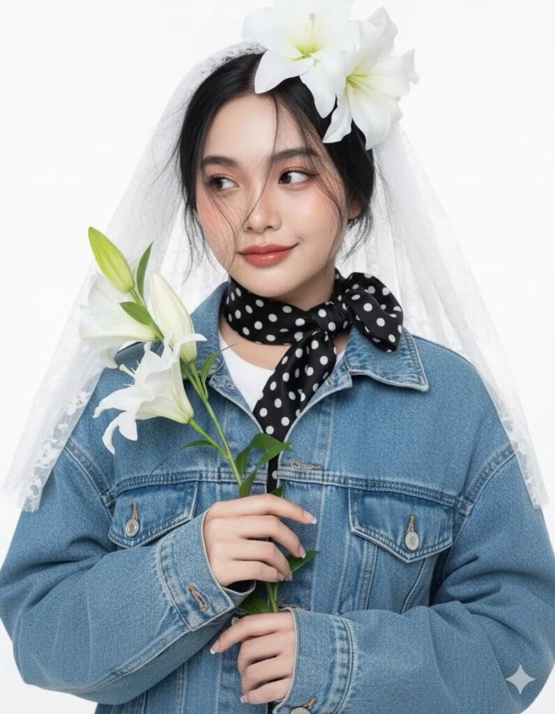 Sắc đẹp thanh lịch và những chi tiết tinh tế trong ảnh chân dung cô gái trẻ