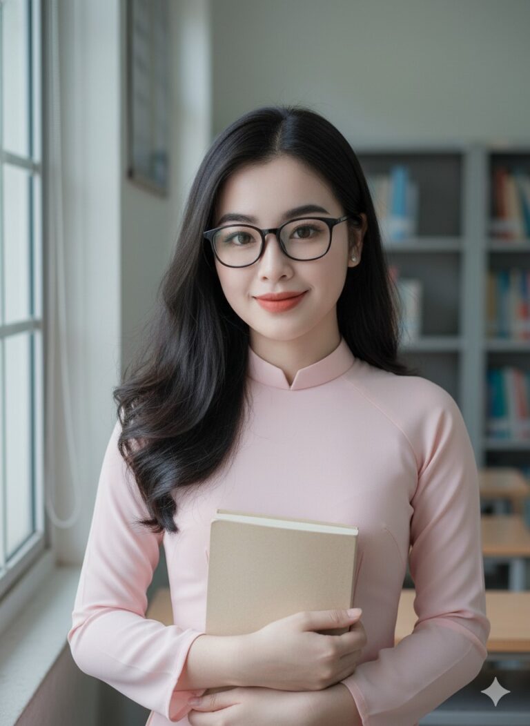 Chân dung nữ sinh Việt trong ánh sáng tự nhiên và vẻ đẹp trí thức thanh lịch