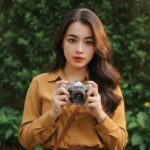 Nét đẹp cổ điển qua ống kính Holga trong không gian vườn đầy sắc màu