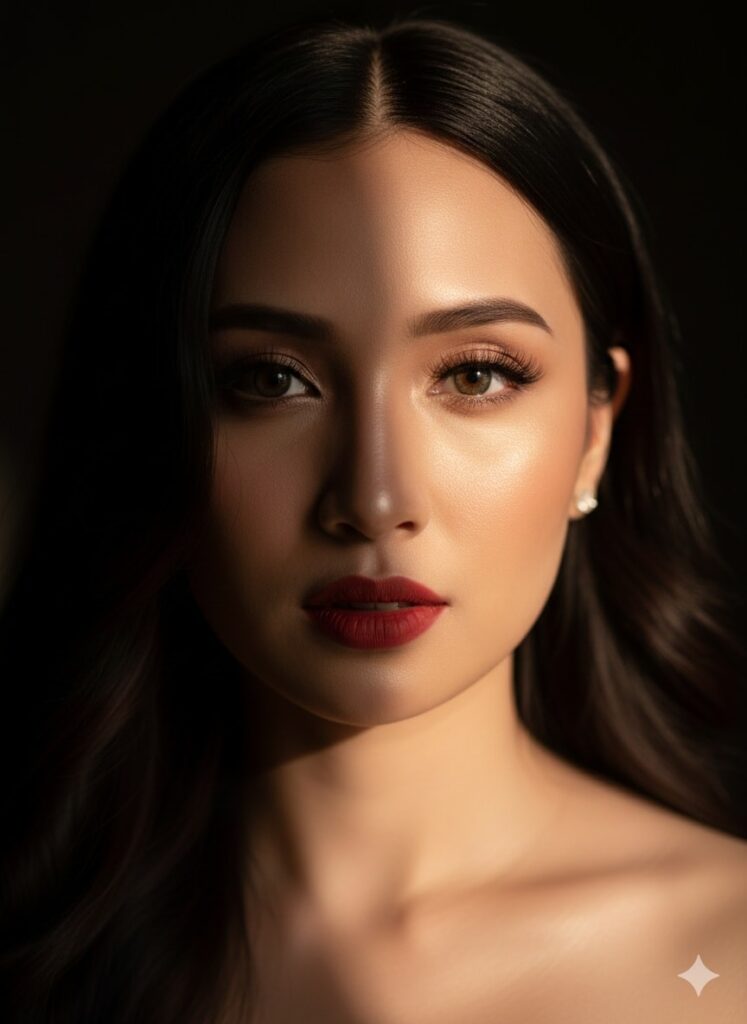 Chân dung cực nét của người mẫu nữ tỏa sáng với ánh sáng tự nhiên và sắc tố sống động
