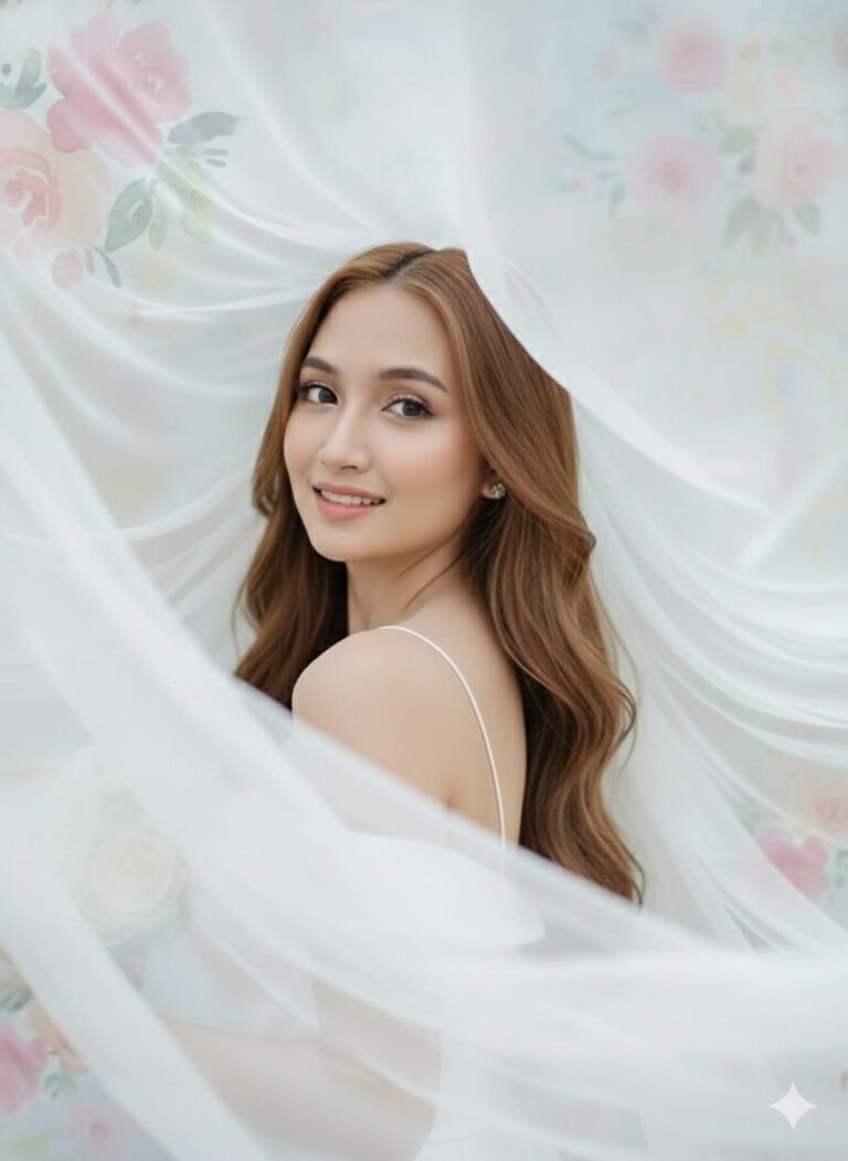 Chân dung nữ người mẫu tuyệt đẹp với chi tiết sống động trong ánh sáng mềm mại