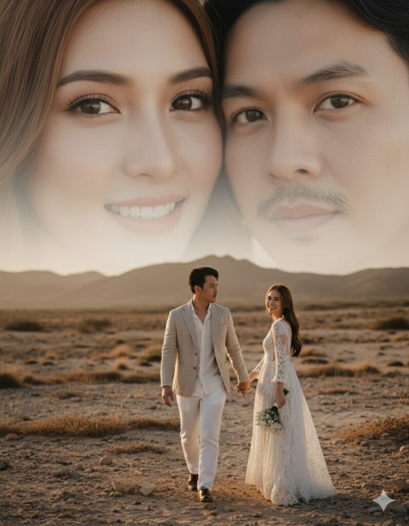 Chân dung lãng mạn 8K của cặp đôi trong khoảnh khắc yêu thương tự nhiên