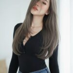 Vẻ đẹp tinh tế qua một bức chân dung ấn tượng và hiện đại