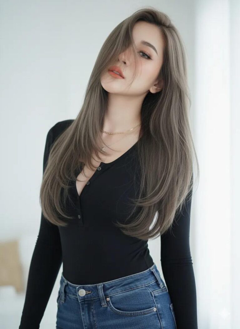 Vẻ đẹp tinh tế qua một bức chân dung ấn tượng và hiện đại