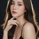 Chân dung siêu thực 8K với vẻ đẹp quyến rũ và phong cách tinh tế dành cho bạn trẻ 18-25.