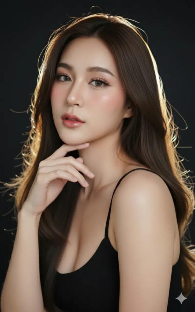 Chân dung siêu thực 8K với vẻ đẹp quyến rũ và phong cách tinh tế dành cho bạn trẻ 18-25.