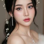 Nàng Tiên Tóc Đen Vẻ Đẹp Nữ Tính Với Chân Dung Siêu Thật 8K