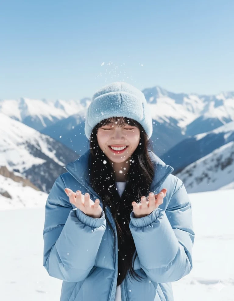 Chụp hình mùa đông tuyệt đẹp với góc nhìn và ánh sáng tự nhiên rực rỡ