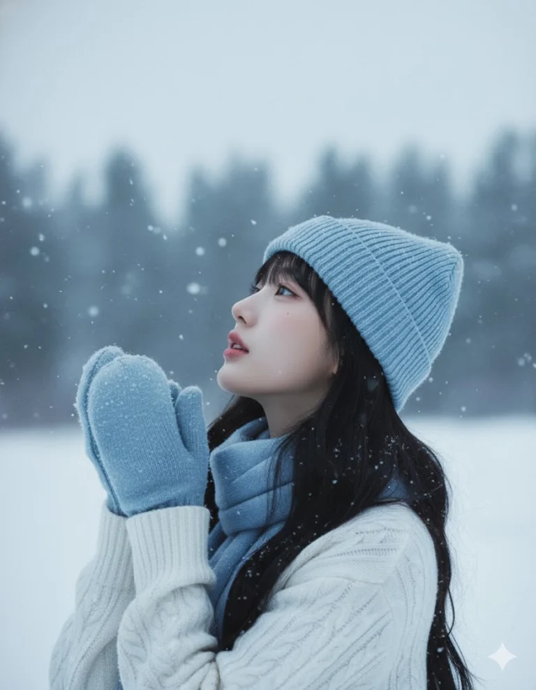 Chân dung mùa đông ngập tràn bình yên giữa tuyết lạnh