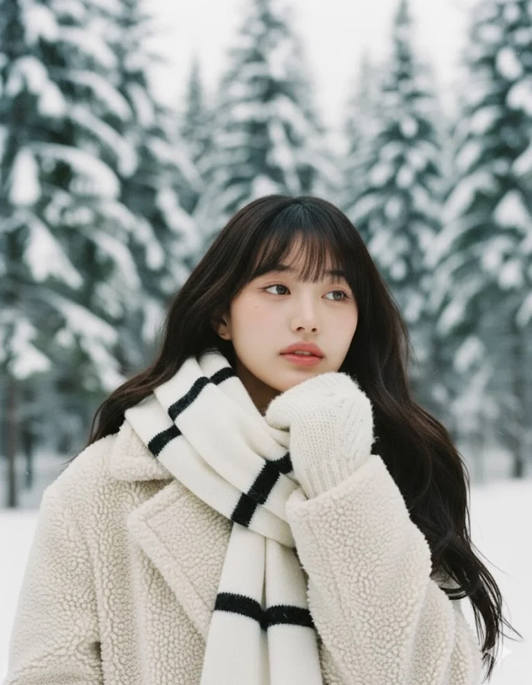 Tìm hiểu cách tạo dáng và chụp ảnh mùa đông tuyệt đẹp trong rừng tuyết