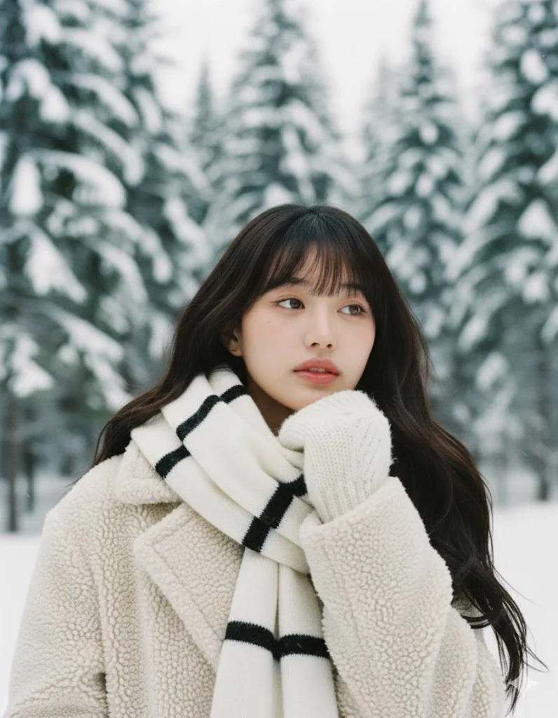 Tìm hiểu cách tạo dáng và chụp ảnh mùa đông tuyệt đẹp trong rừng tuyết