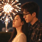 Tái hiện khoảnh khắc giao thừa lãng mạn dưới bầu trời pháo hoa 8K tuyệt đẹp