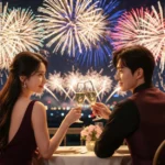 Gặp gỡ khoảnh khắc lãng mạn giữa ánh sáng pháo hoa trong đêm hội tiệc tuyệt đẹp