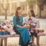 Niềm vui chân thật của cô trò sau lễ 20/11 tại trường học thân yêu