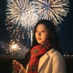 Cô gái Việt tỏa sáng giữa bữa tiệc pháo hoa rực rỡ và ánh đèn dịu dàng