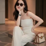 Gợi ý phong cách thời trang trẻ trung trong không gian tối giản hiện đại