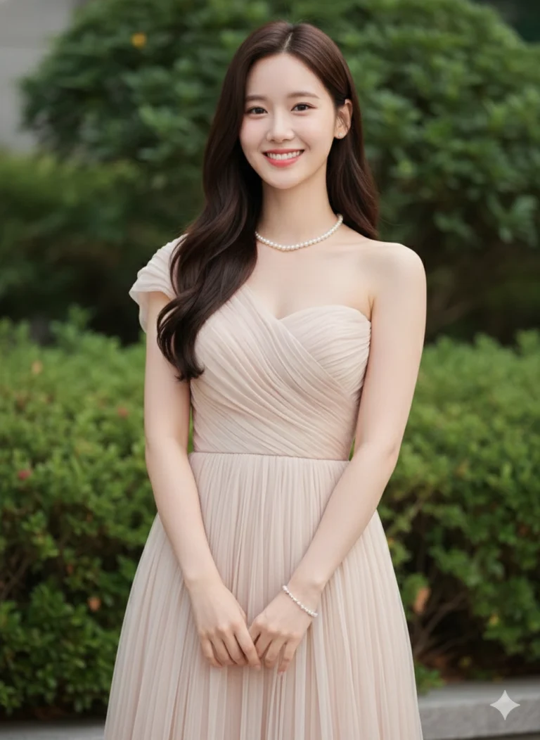 Ngắm nhìn vẻ đẹp thanh lịch của cô gái trẻ giữa thiên nhiên tươi xanh