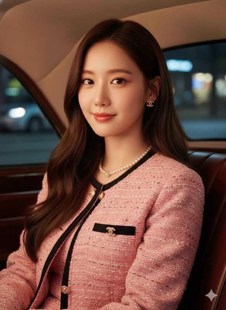 Cận cảnh phong cách thời trang Paris qua ống kính chân dung nữ thanh lịch trong đêm