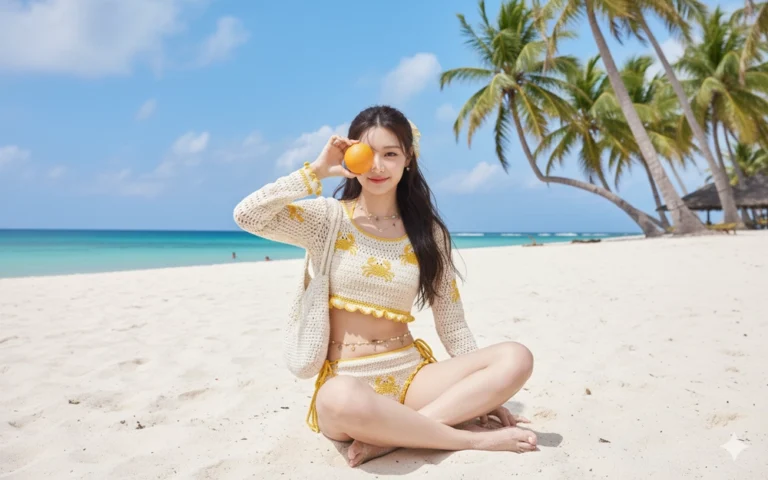 Bí quyết tạo chân dung siêu thực từ ảnh tham khảo ở bãi biển tươi đẹp