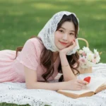 Cô gái Việt xinh đẹp trong phong cách picnic vintage với sắc pastel nhẹ nhàng