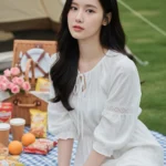 Chân dung cô gái Việt giữa không gian picnic thư giãn tại công viên mùa hè