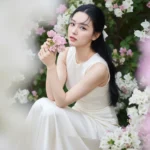 Bức ảnh thời trang quyến rũ với phong cách điện ảnh ấn tượng và vẻ đẹp tự nhiên thanh thoát