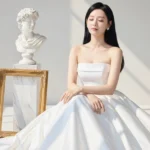 Chân dung cô dâu thanh lịch trong hình ảnh tự nhiên và nghệ thuật tinh tế