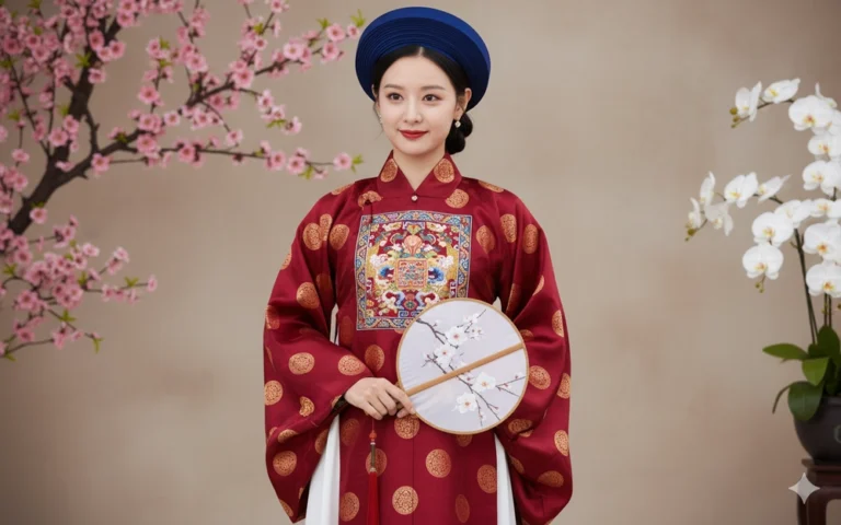 Khám Phá Vẻ Đẹp Thanh Lịch Của Áo Nhật Bình Trong Ảnh Nghệ Thuật