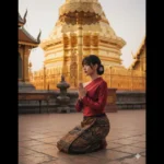 Tái hiện vẻ đẹp truyền thống Lanna bên dưới ánh hoàng hôn của chùa Doi Suthep