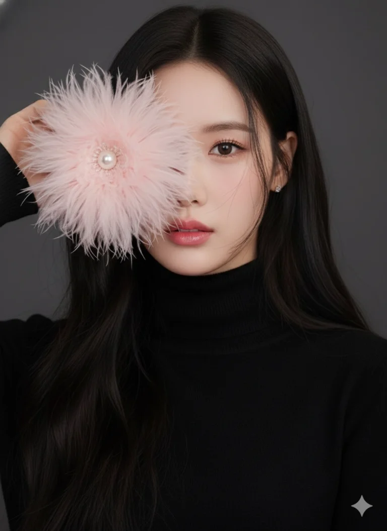 Tái hiện bức ảnh chân dung đẹp với vẻ ngoài nữ tính và bí ẩn