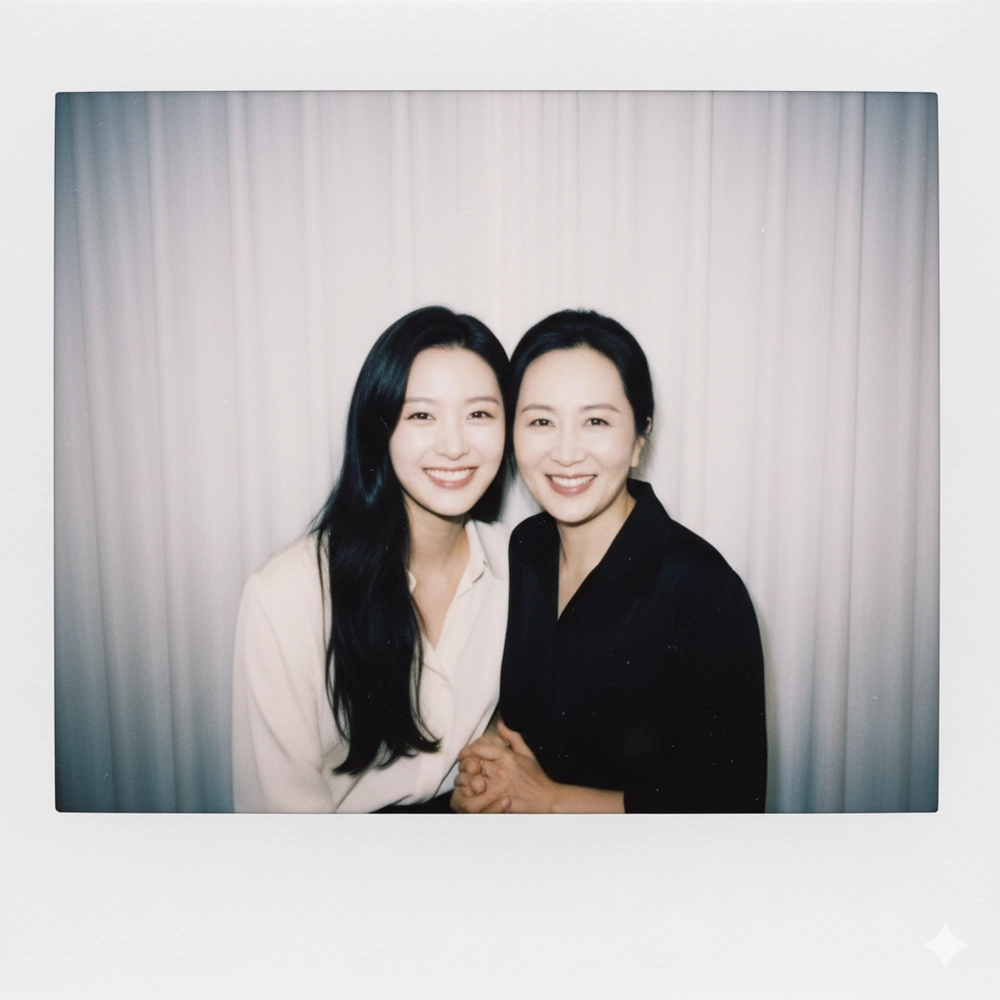 Biến ảnh chụp thành phong cách Polaroid tự nhiên và gần gũi giữa hai người bạn