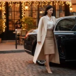 Thiên thần thời trang giữa phố cổ Paris tại lúc hoàng hôn tuyệt đẹp