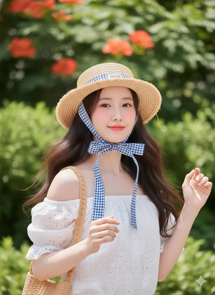 Tạo hình ảnh 8K chân thực của cô gái trẻ với phong cách tươi mới và năng động