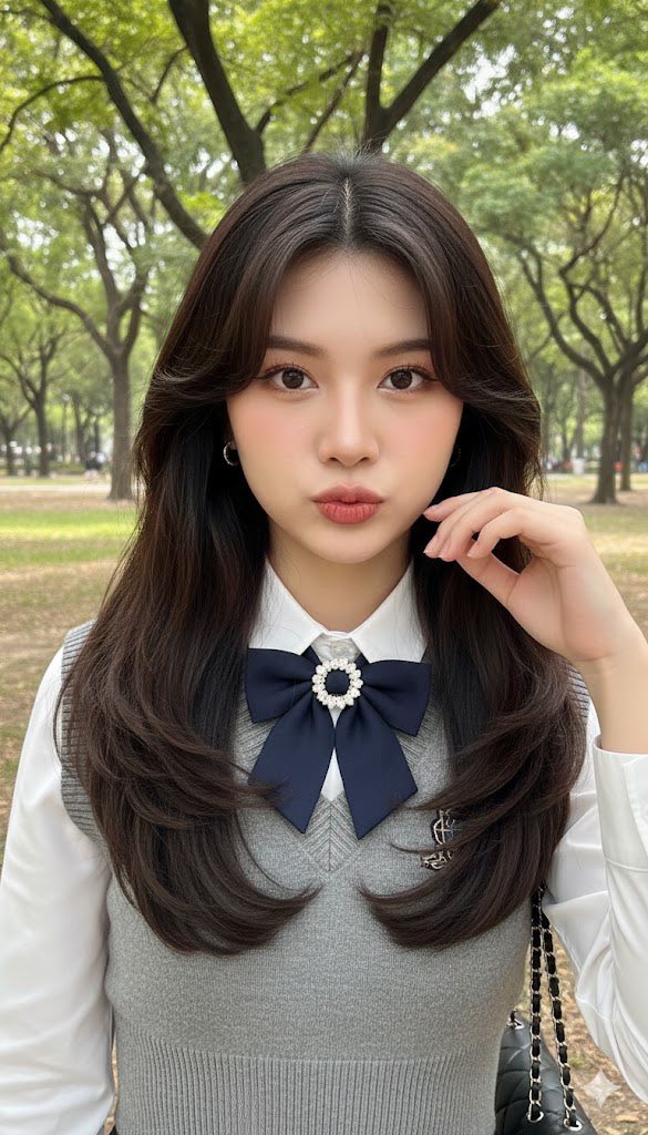 Cách tạo hình ảnh quyến rũ cho cô gái trẻ giữa thiên nhiên tươi đẹp