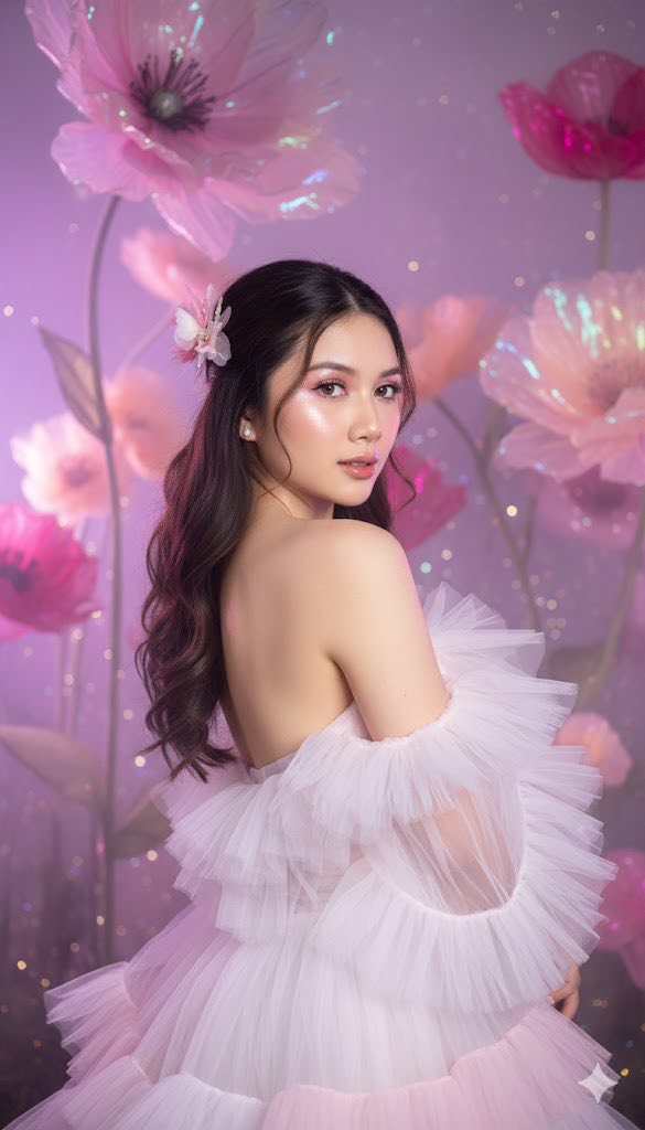 Tạo phong cách chụp ảnh thần tiên như mơ cho nữ giới trẻ trung và quyến rũ