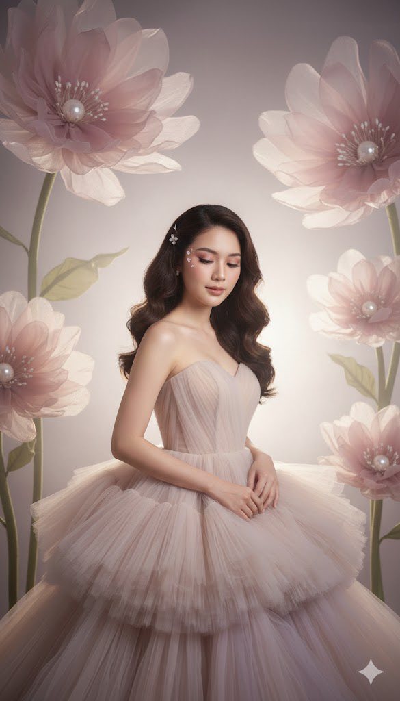 Tạo dáng chụp hình thời trang đậm chất cổ tích cho cô nàng thanh lịch và quyến rũ