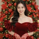 Chân dung Giáng Sinh tuyệt đẹp với phong cách sang trọng và ấm áp của mùa lễ hội