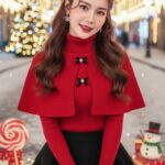 Hướng dẫn tạo hình ảnh cô gái xinh đẹp cho mùa Giáng Sinh tuyệt vời