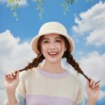 Chụp hình phong cách trẻ trung với tông màu pastel và trang điểm tự nhiên