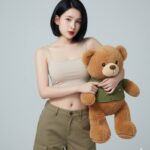 Bức ảnh thời trang hoàn hảo của cô gái trẻ với nét quyến rũ mê hoặc