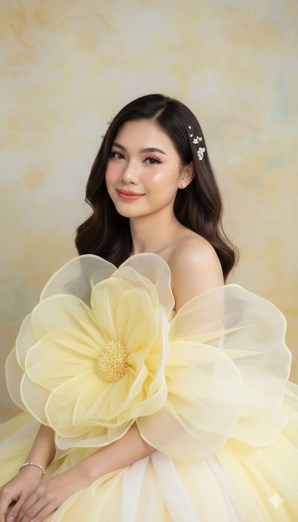 Tái tạo chân dung người phụ nữ trẻ đẹp với phong cách thời trang đẳng cấp 2023