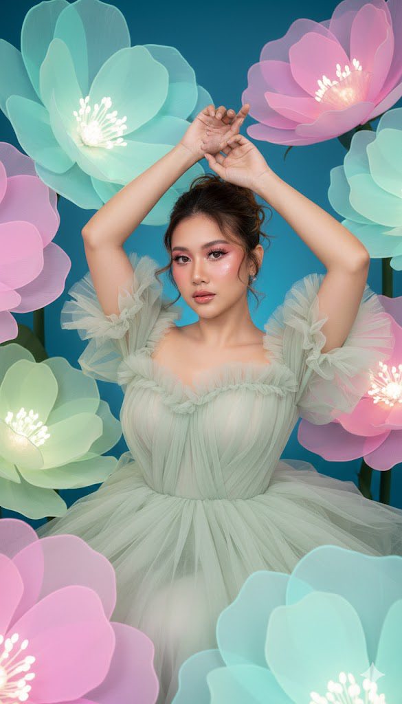 Tạo dáng ấn tượng như trong ảnh với phong cách nữ tính và lôi cuốn