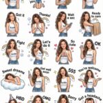 Giữ nguyên nét đẹp tự nhiên với bộ sticker chân thực cho giới trẻ