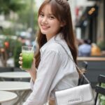 Nét đẹp rạng rỡ và phong cách trẻ trung giữa không gian cafe năng động