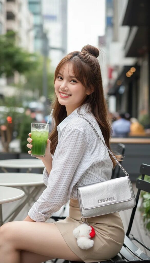 Nét đẹp rạng rỡ và phong cách trẻ trung giữa không gian cafe năng động