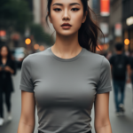 Áo thun sáng tạo cho phái đẹp giữa phố thị sôi động và hiện đại