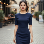 Thời trang navy blue quyến rũ trên phố chic dành cho giới trẻ năng động