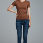 Tỏa sáng phong cách với áo sơ mi cotton nâu ngắn tay cho mùa hè năng động