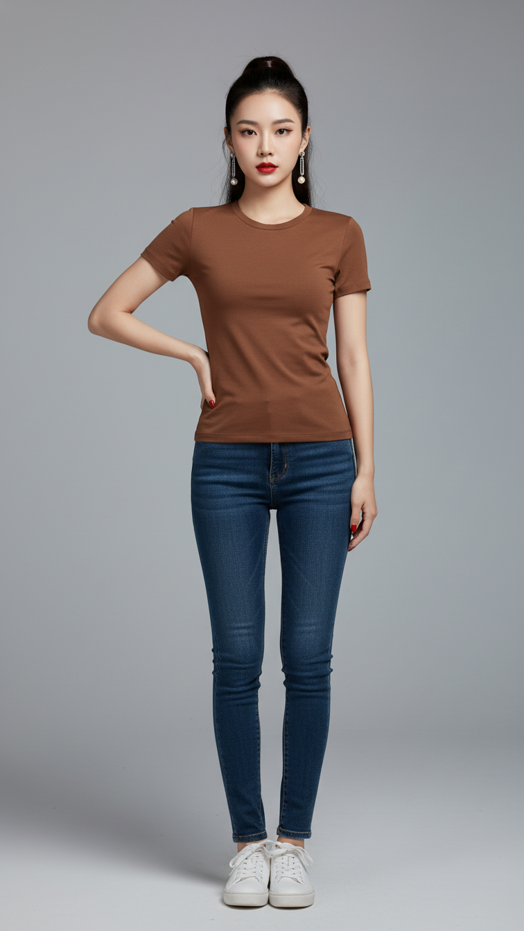 Tỏa sáng phong cách với áo sơ mi cotton nâu ngắn tay cho mùa hè năng động